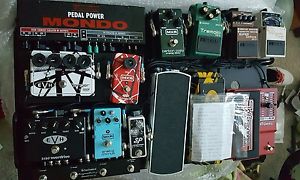Custom guitar pedal  board