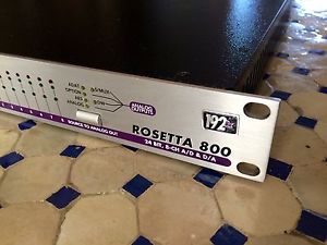 Apogee Rosetta 800 192K 24 Bit AD - DA Converter - Excellent Inside and Out