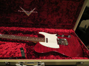 Fender Custom Shop Custom Deluxe Telecaster AAA Flame Top Bing Cherry 2013 NOS