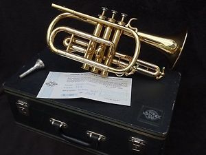 RARE WONDERFUL SELMER PARIS CORNET IN C/ Bb YEAR 1978 ORIGINAL CASE + MOUTHPIECE