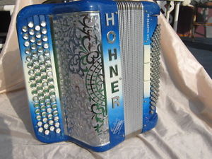 accordion HOHNER FUN 96,  CHROMATIC SPECIAL BAL MICHEL PRUVOT MUSETTE C RIFF