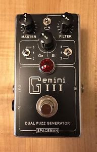 Spaceman Effects Gemini III Dual Fuzz Generator Pedal