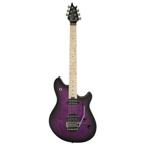 EVH Wolfgang WG Standard MN QM TPB / E-Gitarre / Humbucker / Purple Burst