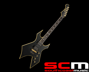 RRP $1399 BC RICH WARLOCK PRO X SHADOW NECKTHRU EMG PICKUPS ELECTRIC GUITAR