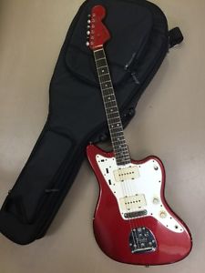 Fender JAZZMASTER CandyAppleRed MatchingHead Used  w/ Gigbag