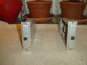 Fairchild 662, Integra, Pair, Preamp Modules, Vintage Units