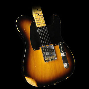Used 2008 Fender Custom Nocaster NOS Electric Guitar 2-Tone Sunburst