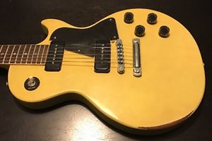 Vintage 1977 Gibson Les Paul Special 55! Gorgeous TV Yellow Finish!