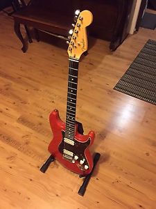 Fender Big Apple HH Strat Guitar - MIA American Standard - RARE Sunset Orange!