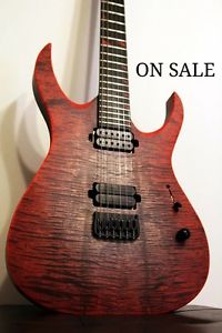 MARKLINE custom handmade guitar, liuteria dimarzio hipshot gotoh