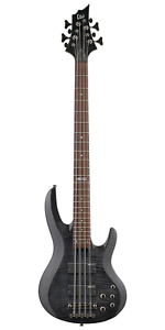 ESP LTD B-208 See Thru Black 8 String Bass