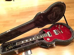 Epiphone By Gibson Les Paul Rosso Corsa Slash Signature E-Gitarre