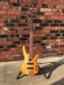 NOS Ibanez SR1400ENF Natural Bass Guitar w/ Gig-Bag & FREE Ship