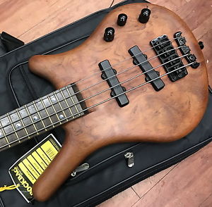 Warwick Thumb Thru Bubinga & Bartolin *Original Gigbag *USED *Worldwide FAST S/H