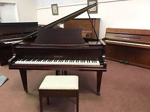 DARK MAHOGANY CHALLEN BABY GRAND.  Immaculate Condition!