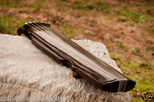 48" Professional Guqin Chinese 7-stringed zither instrument Ling ji Style #4066