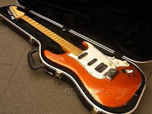 Fender American Deluxe Stratocaster V Neck ''MOD''-Candy Apple  Electric Guitar
