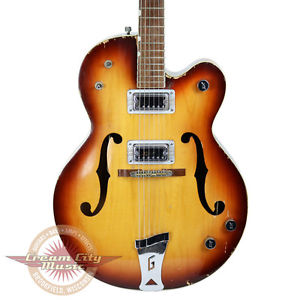 Vintage 1966 Gretsch Anniversary Hollowbody Electric Guitar