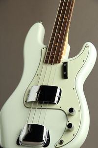 Fender New American Vintage 63 Precision Bass Sonic Blue Electric Bass Guitar