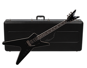 DEAN ML Switchblade Floyd HSH electric GUITAR Classic Black w/ Case - Floyd Rose