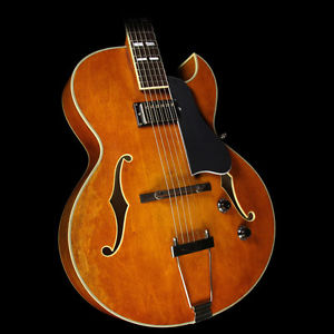 Eastman T49/v Archtop Electric Guitar Antique Amber