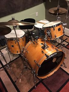 Yamaha Absolute Custom Vintage Natural Kit Japan Mint!
