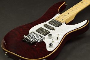 SCHECTER SD-II-24-AS Red Electric Guitar Free Shipping