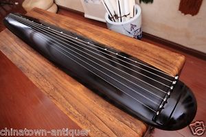 48" Professional Guqin Chinese 7-stringed zither instrument Taichi-chaos #4069