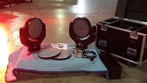 Lot of 2 x GLP Impression 240 XL RGB with Case & Extra's