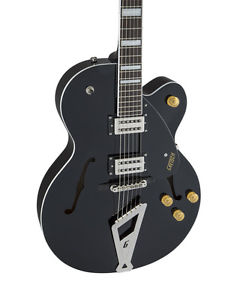 Gretsch G2420 Streamliner Corps Creux Guitare Électrique, Noir (NEUF)