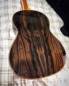 Yulong Guo 2016 Nomex Double Cedar Top, Ziracote Back. A.Echoes Classical Guitar