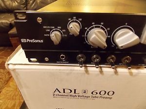 PreSonus ADL 600 2-Channel Tube Preamp 2012 Classical Music Recording 6 NOS Tube