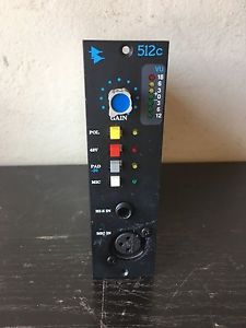 API 512c 500 Series Discreet Microphone Line Preamp Serviced And Bench Tested