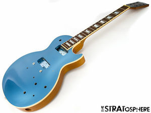 2015 Gibson USA Les Paul Deluxe BODY & NECK American Mini Humbucker Pelham Blue