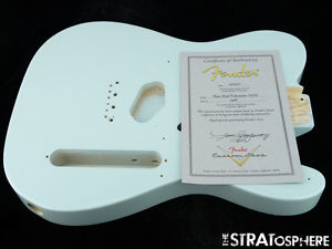 Fender USA Custom Shop Postmodern NOS Telecaster BODY Tele Nitro Sonic Blue