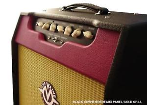 THE VALVE Amplifier 2 x 12 Handmade Tube Amp Combo Blk/Bdx/Gd