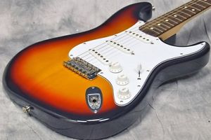 Fender Japan Stratocaster ST-STD 3Tone Sunburst Electric Guitar Free Shipping