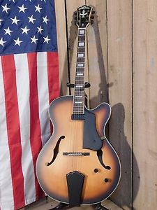 Washburn J-600 JAZZ Guitar NEW w/ FREE Case - NAMM Show Display!