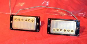 GIBSON PATENT DECAL HUMBUCKING PICKUPS 1970 ES-355 MATCHED SET LES PAUL CUSTOM