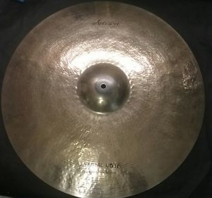 SABIAN Artisan cymbal vote Raw Bell Ride 22" UNIQUE