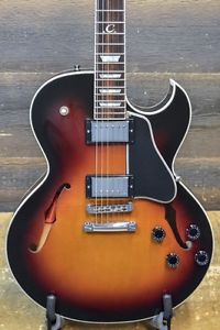 2004 Gibson Memphis ES-137 Classic Tri Burst Electric Guitar w/ Case - #03204713