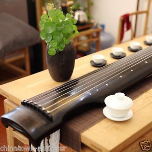 48" Professional Guqin Chinese 7-stringed zither instrument Zong-ni Style #4045