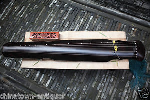 48" Professional Guqin Chinese 7-stringed zither instrument Ling ji Style #4060