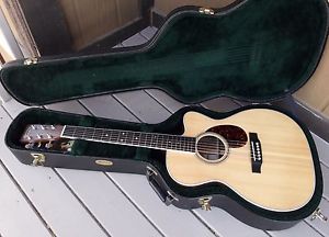 Martin OMC-160 GTE Acoustic / Electric Guitar w/case 50th anniversary OMC 160GTE