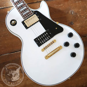 Orville LPC-75 Les Paul Custom White 1990s SH-14 Made In Japan Free Shipping
