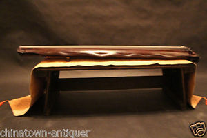 48" Professional Guqin Chinese 7-stringed zither instrument Plantain-leaf #4037