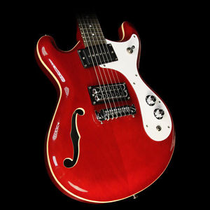 Danelectro '66 Electric Guitar Transparent Red