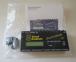 Sound Sculpture Switchblade 8F Floor Smart Insert Switching System 110V or 240V