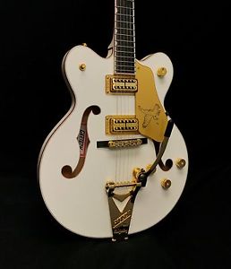 Gretsch G6139T-CBDC White Falcon Center-Block Semi-Hollowbody Electric Guitar