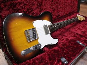 Fender Custom Shop Limited Esquire Relic Electric Guitar Free Shipping